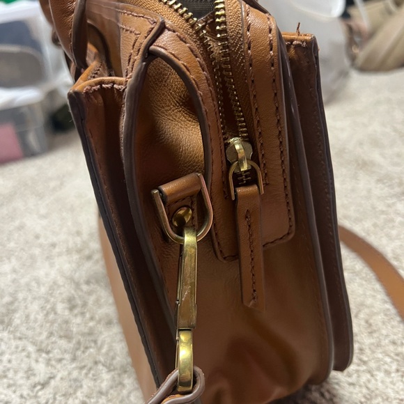 FOSSIL  Ryder Leather Medium Satchel - Picture 2 of 8